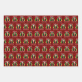 Grappig Kamala Harris 2024 Kerst Inpakpapier Vel (Voorkant)