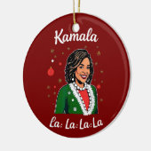 Grappig Kamala Harris 2024 Kerst Xmas President Keramisch Ornament (Links)