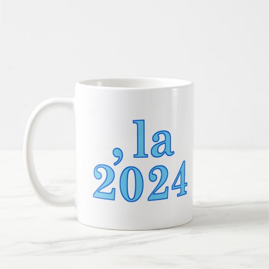 Grappig Kamala Harris Comma La 2024 Koffiemok (Links)