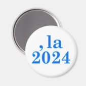 Grappig Kamala Harris Comma La 2024 Magneet (Voorkant / Achterkant)