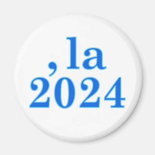 Grappig Kamala Harris Comma La 2024 Magneet (Voorkant)