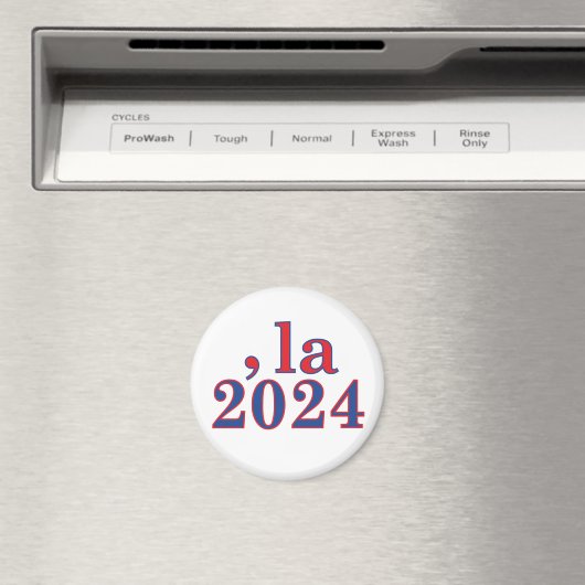 Grappig Kamala Harris Comma La 2024 Magneet (Insitu (Vaatwasser))