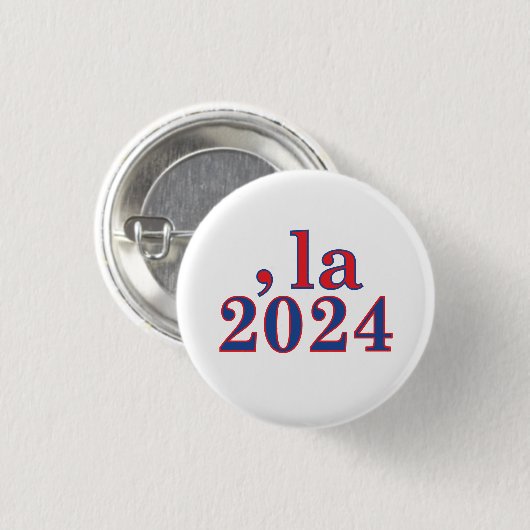 Grappig Kamala Harris Comma La 2024 Ronde Button 3,2 Cm (Voorkant /achterkant)