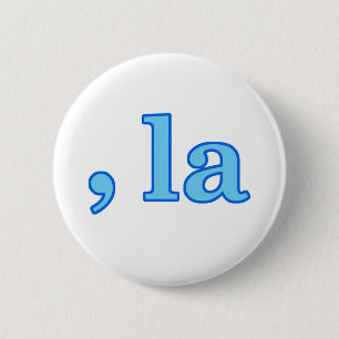 Grappig Kamala Harris Comma La Ronde Button 5,7 Cm