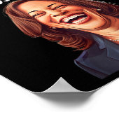 Grappig Kamala Harris Enge Halloween Gag President Poster (Hoek)