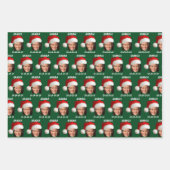 Grappig Kamala Harris Face Santa Hat Kerstmis Inpakpapier Vel (Voorkant 2)