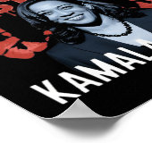 Grappig Kamala Harris Halloween Kostuum - 47th Pre Poster (Hoek)