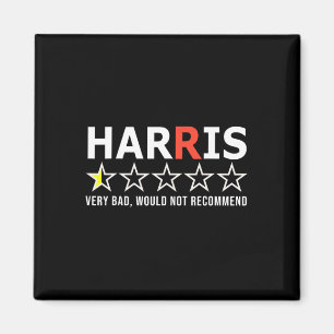 Grappig Kamala Harris heel slecht zou V niet aanra Magneet