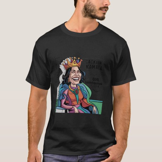 Grappig Kamala Harris Lachend Woord Salade Speech  T-shirt (Voorkant)