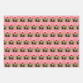 Grappig Kamala Harris Roze Kerst Inpakpapier Vel (Voorkant)