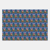 Grappig Kamala Harris vrolijk 4e van Pasen Inpakpapier Vel (Voorkant 3)