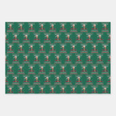 Grappig Kamala Santa Claus Kerst Lelijk Cadeau Inpakpapier Vel (Voorkant 3)