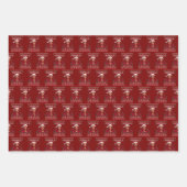 Grappig Kamala Santa Claus Kerst Lelijk Cadeau Inpakpapier Vel (Voorkant)