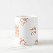 Grappig kamergenootje cadeau "Sorry voor het eten  Koffiemok (Center)