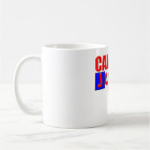 Grappig kamperen koffiemok (Links)