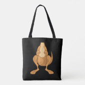 Grappig kangoeroe kostuum Grappig Halloween makkel Tote Bag (Achterkant)