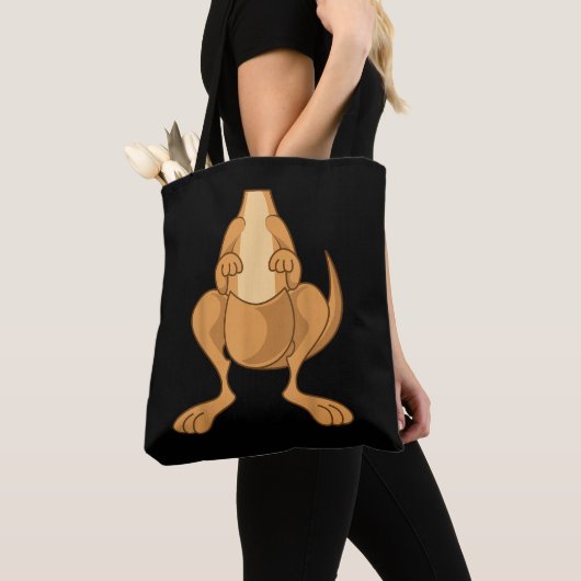Grappig kangoeroe kostuum Grappig Halloween makkel Tote Bag (Dichtbij)