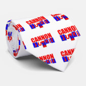 Grappig kanon stropdas (Opgerold)