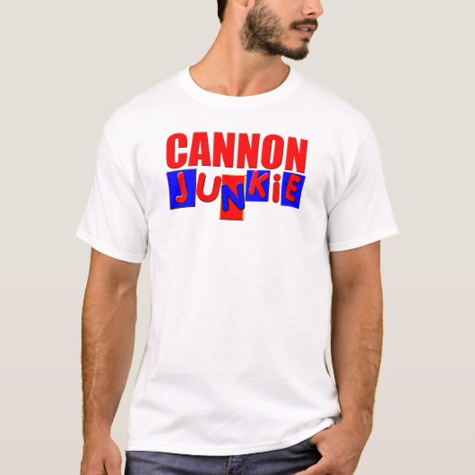 Grappig kanon t-shirt (Voorkant)