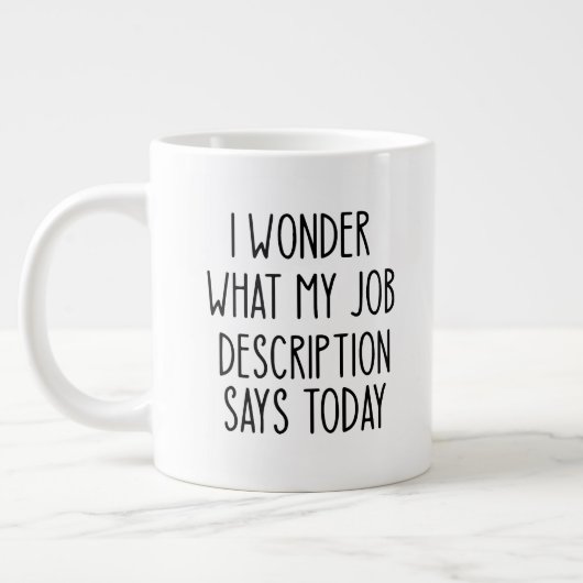 Grappig Kantoor collega Grappig Cadeau Grote Koffiekop (Links)