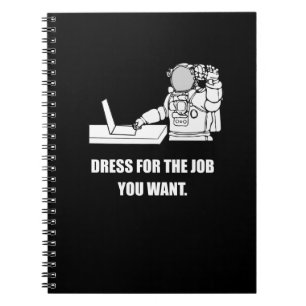 Grappig Kantoor Gifts, Nerd Gifts. Astronaut. Humo Notitieboek