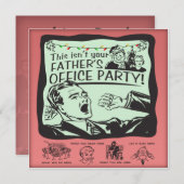 Grappig Kantoor Holiday Party! Kaart (Voorkant / Achterkant)