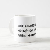 Grappig Kantoor Koffie Mok Trendy Gift voor colleg (Voorkant links)