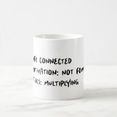 Grappig Kantoor Koffie Mok Trendy Gift voor colleg (Center)