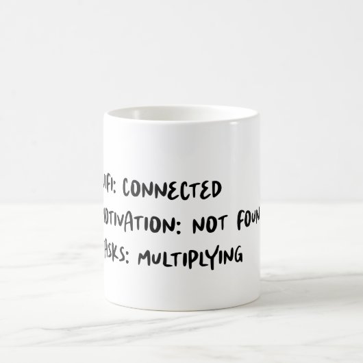 Grappig Kantoor Koffie Mok Trendy Gift voor colleg (Center)