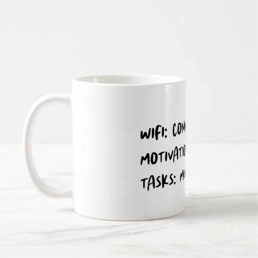 Grappig Kantoor Koffie Mok Trendy Gift voor colleg (Links)