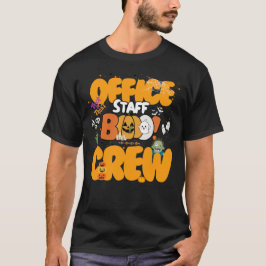 Grappig Kantoor Personeel Boo! Crew Halloween Part T-shirt