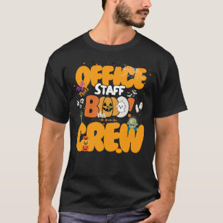 Grappig Kantoor Personeel Boo! Crew Halloween Part T-shirt