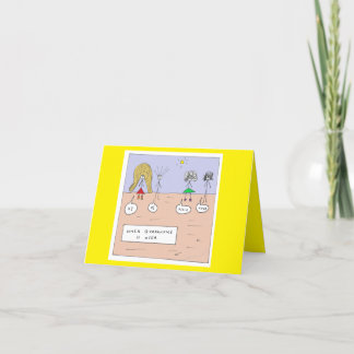 Grappig kapsel na quarantaine verjaardag Kaart