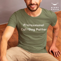 Grappig Karakter Quote Professionele Kat/Hond Pett