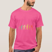 Grappig Karate Evolution Gift Karate Fighter T-shirt (Voorkant)