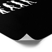 Grappig Karate Evolution Martial Arts Lover Karate Poster (Hoek)