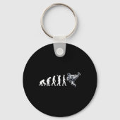 Grappig Karate Evolution Martial Arts Lover Karate Sleutelhanger (Voorkant)