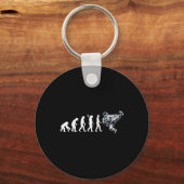 Grappig Karate Evolution Martial Arts Lover Karate Sleutelhanger (Voorkant)