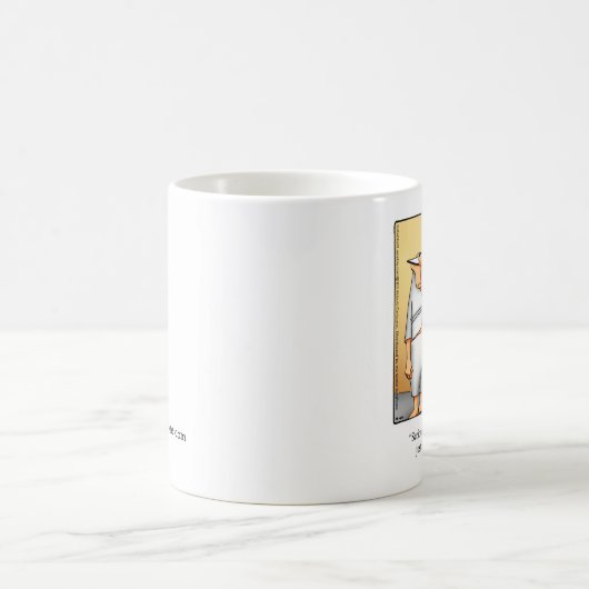 Grappig Karate Humor Mok Gift (Center)