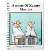 Grappig Karate Humor Notitieboek (Voorkant)