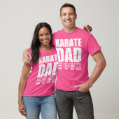 Grappig Karate Papa Martial Arts Vader Humor Vader T-shirt (Unisex)