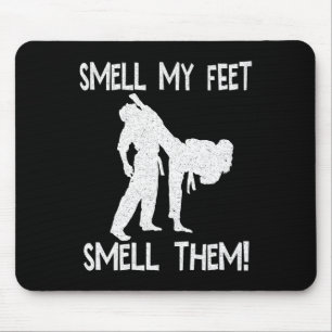 Grappig Karate smokkelt me voor mannen. Muismat