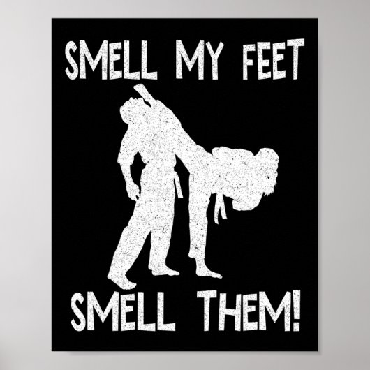 Grappig Karate smokkelt me voor mannen. Poster (Voorkant)