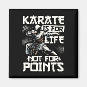 Grappig Karate voor mannen Judo - Karate is voor h Magneet (Voorkant)