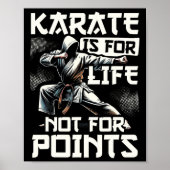Grappig Karate voor mannen Judo - Karate is voor h Poster (Voorkant)