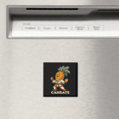 Grappig Karate Wortel Karate Trainer Karate Magneet (Insitu (Vaatwasser))