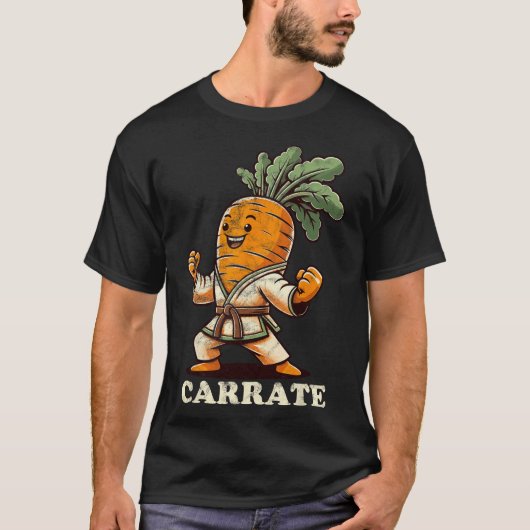 Grappig Karate Wortel Karate Trainer Karate T-shirt (Voorkant)