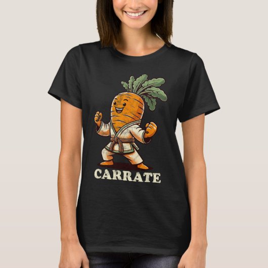 Grappig Karate Wortel Karate Trainer Karate T-shirt (Voorkant)