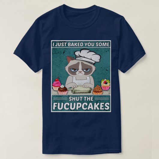 Grappig kat dat ik je net heb geslagen... t-shirt (Design voorkant)