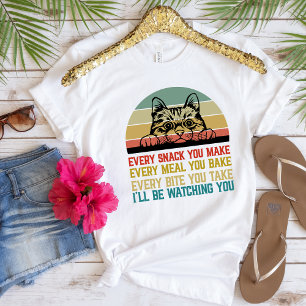 Grappig kat dat ik je zal zien t-shirt